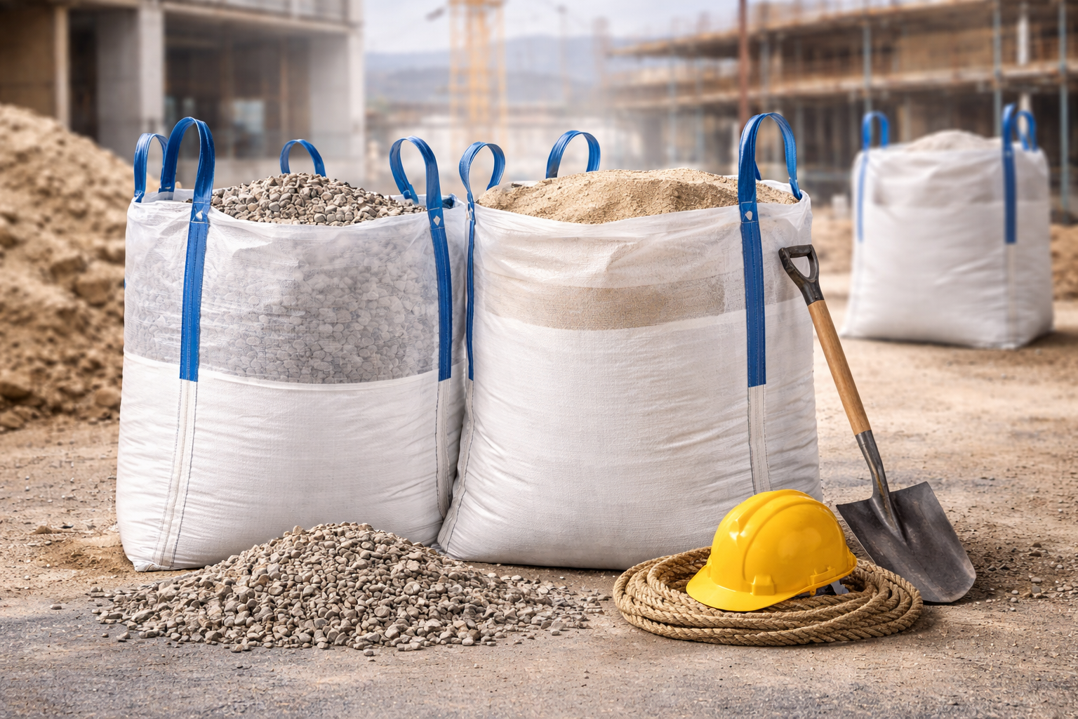 Sacs conteneurs FIBC pour vrac industriel