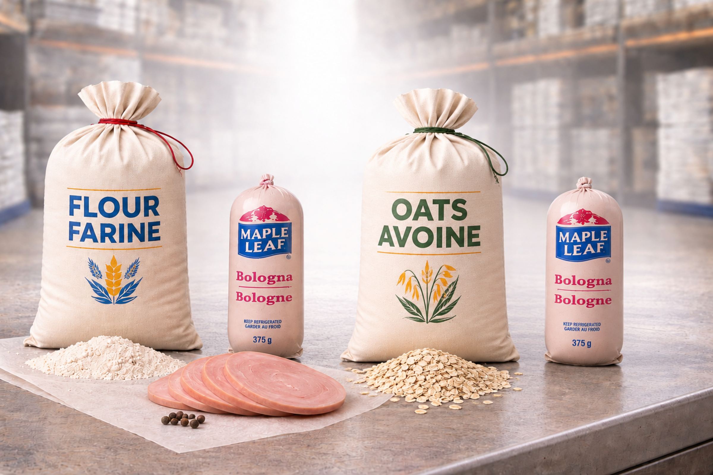 Sacs en coton pour charcuterie